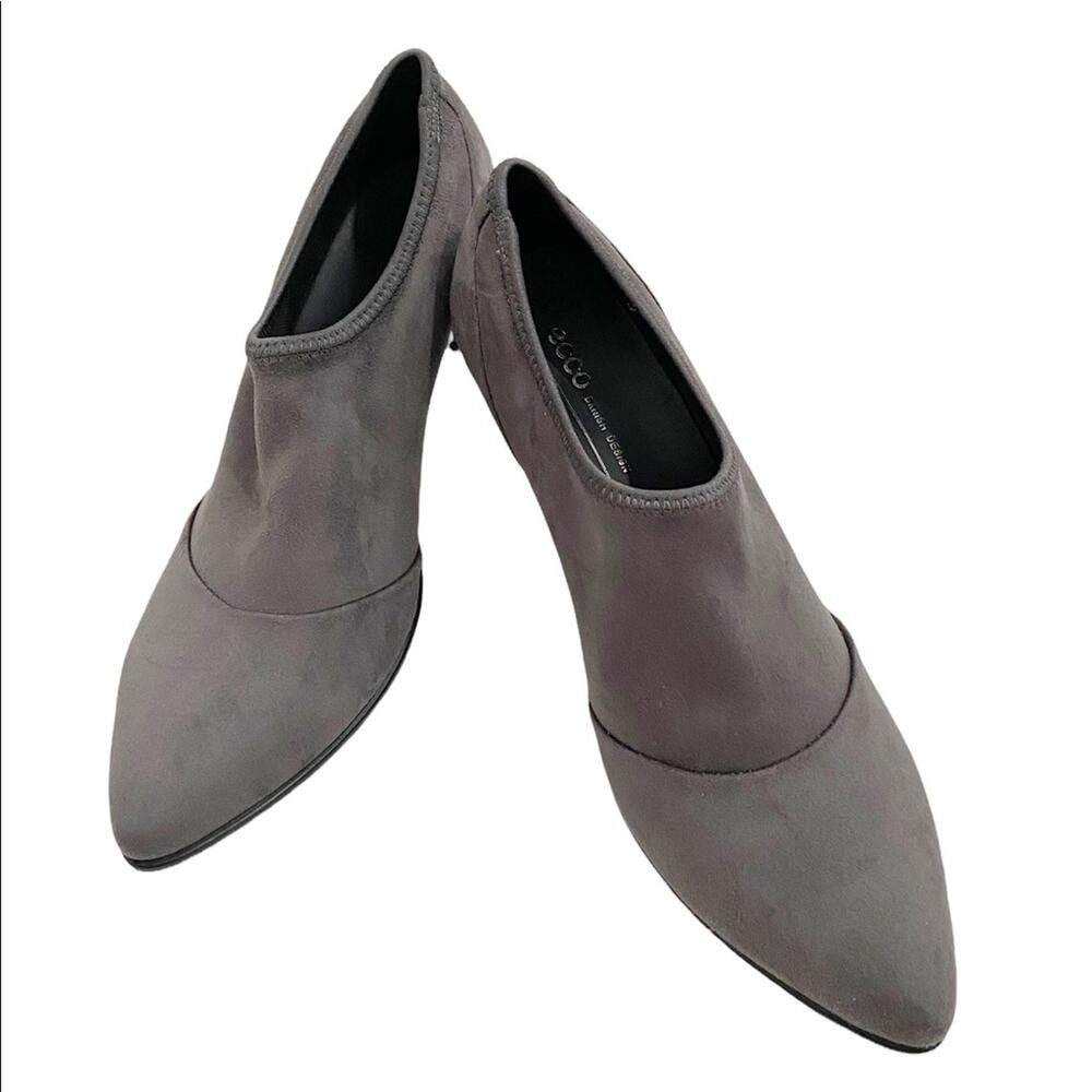 Ecco Alicante Slate Gray Shootie, Size 40/9-9.5